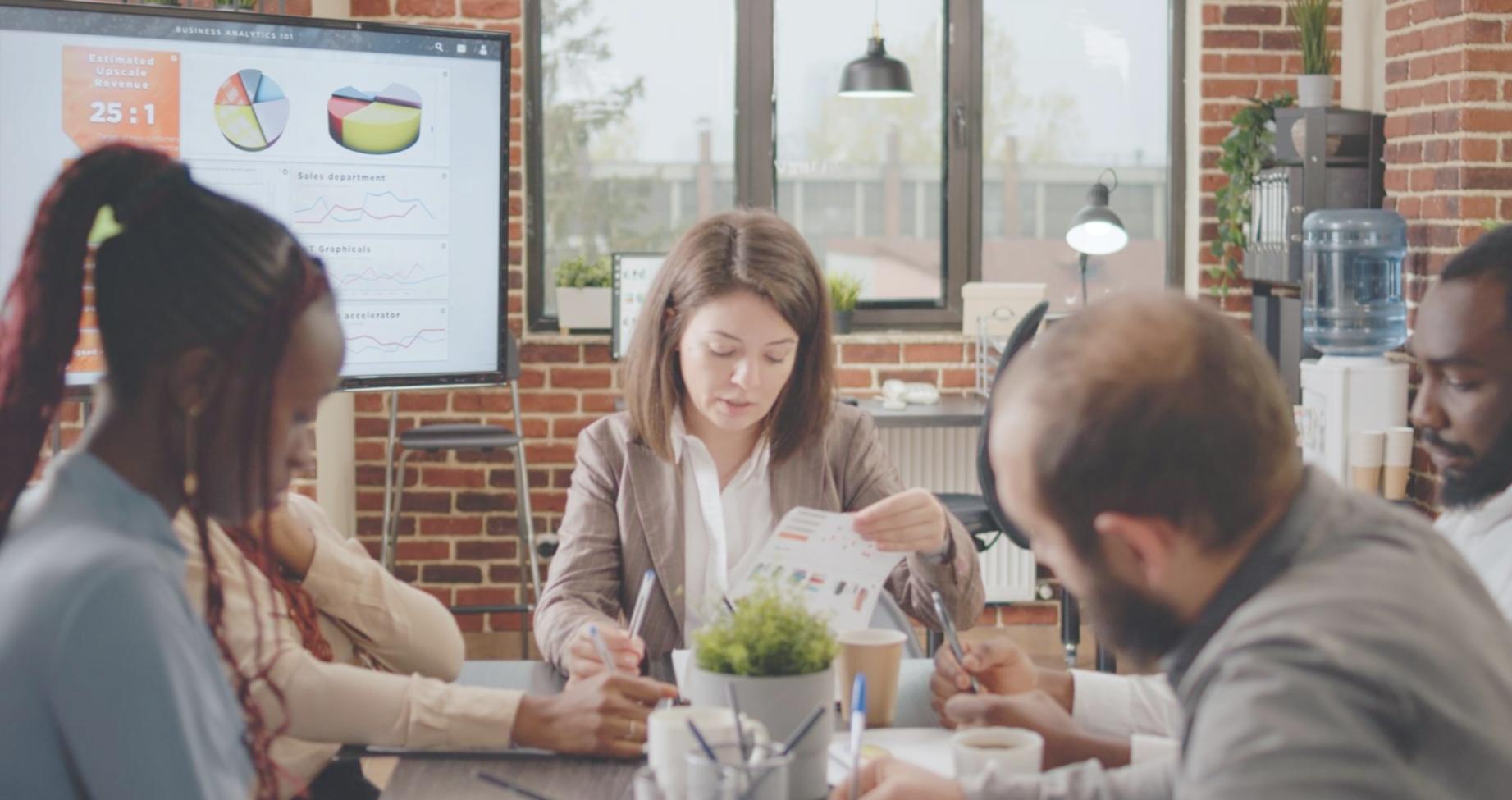 Investment research and analysis tools in action